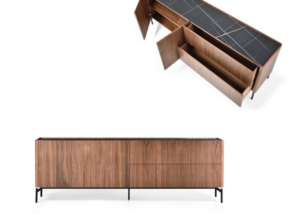 Yac dressoir met afgeronde hoeken kastenprogramma 9 - 0